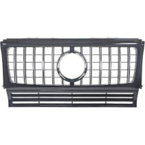 MERCEDES G-Class W463 (Geländewagen) 90-15 Svart/Krom Panamericana Sportgrill AMG/GT-Look DIEDERICHS